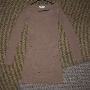 Pencil sweater dress